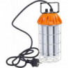 Lampe de travail LED Power Bulb gris-orange 