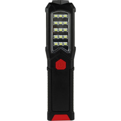 Lampe de travail LED Torch noir-rouge (Par 3)