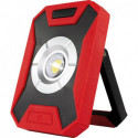 Lampe de travail LED batterie rechargeable Flood 10 W noir-rouge