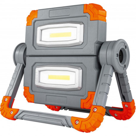 Lampe de travail LED Flex-Power 20 W gris-orange (Par 2)