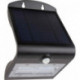 Lumière Papillon Solaire LED 32W noir avec Détecteur de mouvement (Par 4)