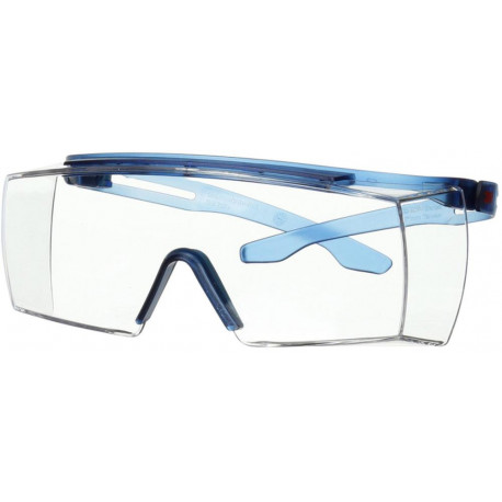 Surlunettes SecureFit 3700 monture bleue verres transparents 3M