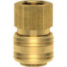 Raccord rapide NW 72mm Laiton Serie ES IG G1/2 LÜDECKE