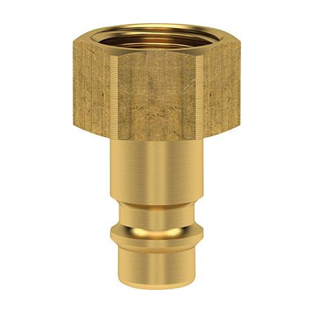 Mamelon enfichable pour raccord NW 72mm Laiton série ES IG G1/2 LÜDECKE