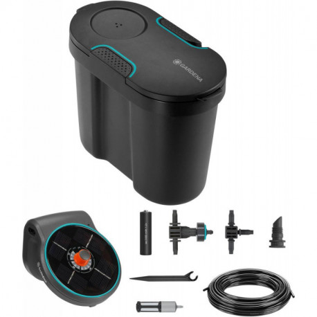 Set d'irrigation solaire AquaBloom avec réservoir d'eau (Par 3)