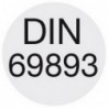 Mandrin de frettage à arrosage central, DIN 69 893, forme A, HSK 63, d1 : 6 mm, d2 20 mm, d3 27 mm, l1 : 80 mm, l2 : 36 mm