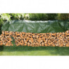 Bâche textile 6 x 8 m 140g/m² vert