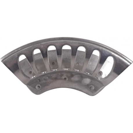 Porte tuyau mural Form B Alu mittel B254xT106mm