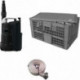 Kit complet pompe submersible Floody600 caisse de transport + flexible