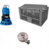 Kit complet motopompe immergée Floody1000 caisse de transport + flexible