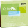 Recharge QuickFix avec 45 pansements. Bleue