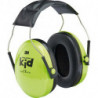 Casque abti bruit Peltor Kid vert 3M