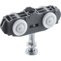 Roulette rail 40 NT avec cintre