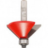 Fraise à chanfreiner HM avec démarreur Ø44,0x18,5x61,0 mm Bosch