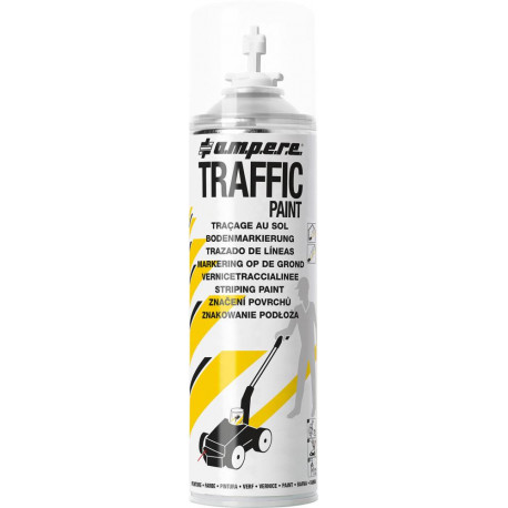 Aérosol de marquage au sol Traffic Paint 500ml blanc (Par 12)