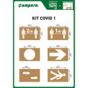Kit de pochoirs KIT COVID1
