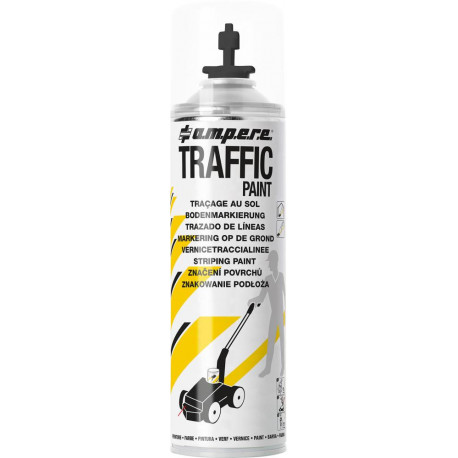 Aérosol de marquage au sol Traffic Paint 500ml noir
