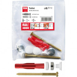 Set fixation de toilette au sol Toilet Plus BTL
