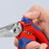 Ciseaux d'électricien 160mm coudés KNIPEX