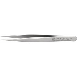 Brucelles de précision acier inoxydable 92 21 04 KNIPEX