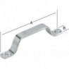 Poignée 200X20 mm acier inoxydable(V2A)