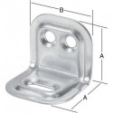 Angle de réglage 25x30mm galv