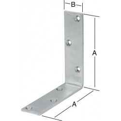 Equerre 100X40mm galvanisé.