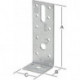 Equerre 90x35x40mm galvanisé.. m. CE