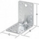 Equerre 105X105X90 galvanisé.. CE