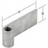 Sangle de fixation 100x45mm glace non liée.