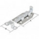 Mini verrou avec boucle 40x22 mm galv.
