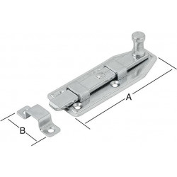 Loquet de fenêtre droit 60X25 vz.
