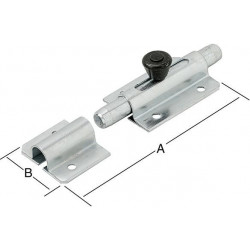 Verrou 80X36 mm galva.