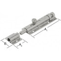 Boulon de serrure de porte 130x40mm.Inox V2A