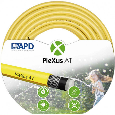 Tuyau d'eau Plexuss AT jaune 1/2. 25m APD