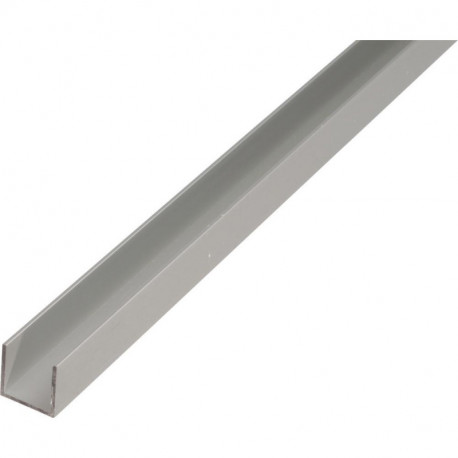 Profils en U. Aluminium 20x10x2.0x1000mm
