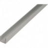 Profils en U. Aluminium 20x10x2.0x1000mm