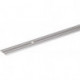 profil de transition aluminium - couleur argent 900MM avec 2 rainures