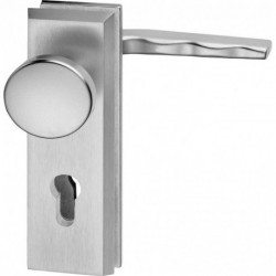 Kit de protection de porte de pièce Rondo, couvercle de plaque arrière court
