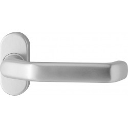 Poignée porte 1200/2133. VK9.couleur argent Serie Ares FS. 9mmVKT. 1200/2133 F01