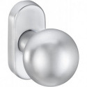 Bouton sur rosace. 2033/5020.couleur argent