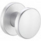Bouton sur rosace. 1052/7020.couleur argent