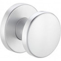 Bouton sur rosace. 1052/7020.couleur argent