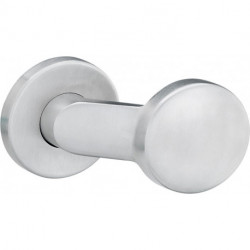 Bouton sur rosace.1052/1620.acier inoxydable