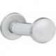 Bouton sur rosace. 1052/1620.couleur argent