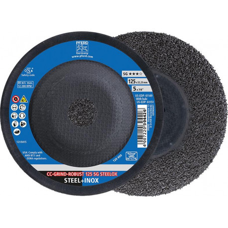 Meule SG CC-GRIND-ROBUST STEELOX 125mm cheval