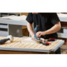Pince horizontale à tirette MFT a 2 pièces pour trou de 20mm BESSEY