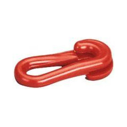 Maillon plastique rouge 6.0mm (Par 30)