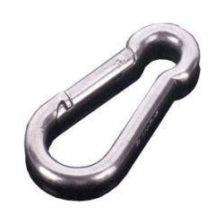 Mousqueton pompier galvanisé 100x10mm (Par 25)