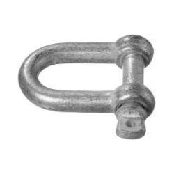 Manille droite galva 11.0mm-7/16 (Par 25)